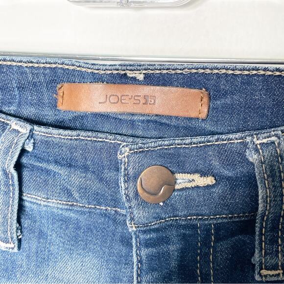 Joe's Jeans COOL OFF Rolled Skinny Crop Jeans Lyndi Wash Size 25 - Picture 5 of 10